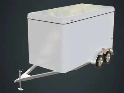 Cargo Trailer 1 3D model