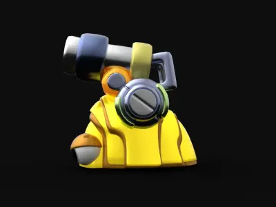 GunBound Grub 3D model