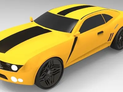 Chevrolet Camaro Concept Car 3D model
