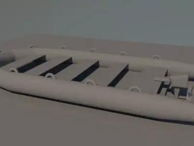 drafting boat 3D model