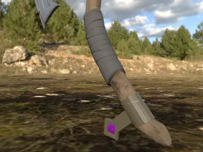 War Axe 3D model