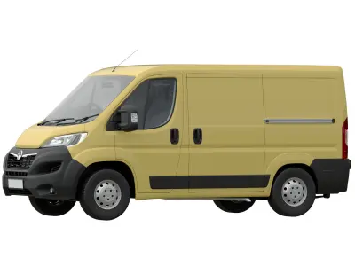 2021 Vauxhall Movano L1H1  3D model