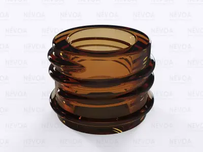 Glass finish - GME 30 12 - 20 mm - GL 20 3D model