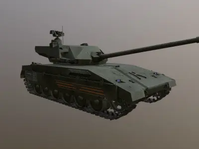 T14 - Armata Green 3D model