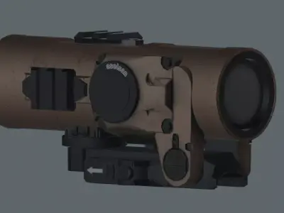 Aselsan A940 Low-poly 3D model