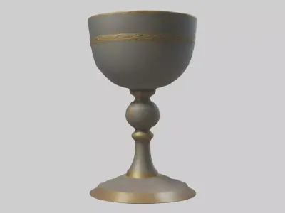Chalice Model 1 Low-poly 3D model