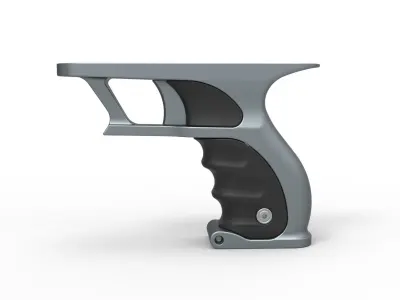 Handle for cosplay blaster pistol 2 3D print model