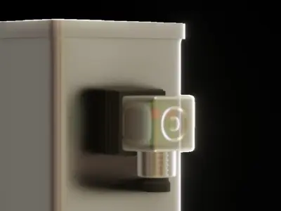 LGP Gas Train Industrial Safety Valve - Low poly - Subdivided Low-poly 3D model