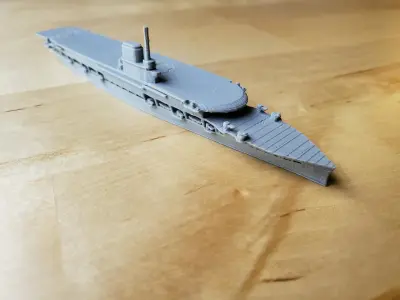 British Courageous Class Aircraft Carrier 3D print model