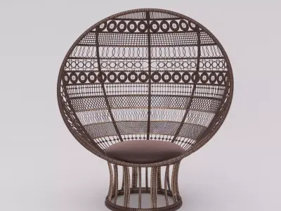 Lunar Chair 3D model