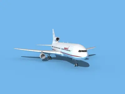 Lockheed L-1011 NASA ALV 3D model