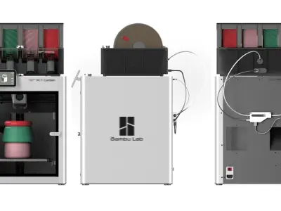 Bambu Lab X1C Combo High Detail 3D model