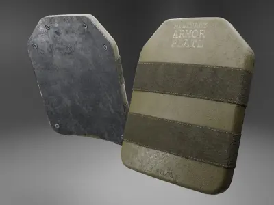 Armor Plate 3D model