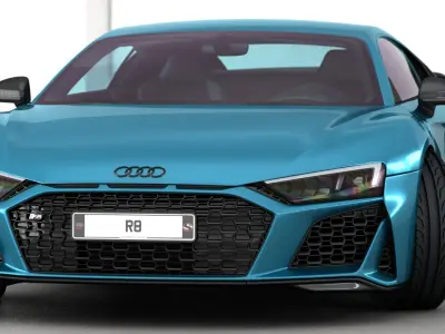 Audi R8 2020 3D model