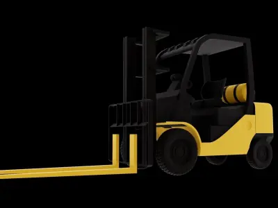 folklift 3D model