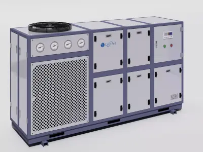 industrial equipment 3D model get