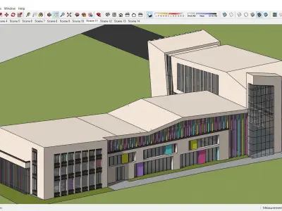 Sketchup Kindergarten 103 3D model