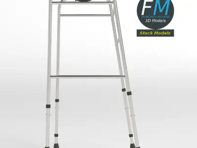 Walking frame 3D model
