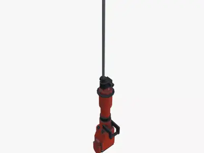 Jack hammer 3D model buy