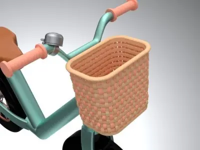Balance Bike 3D model