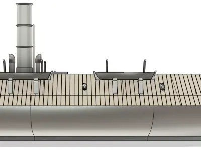 CSS Virginia RC Model 1-72 3D print model