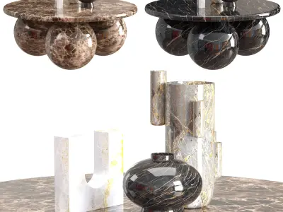 Oxley Coffee Tables 3D model