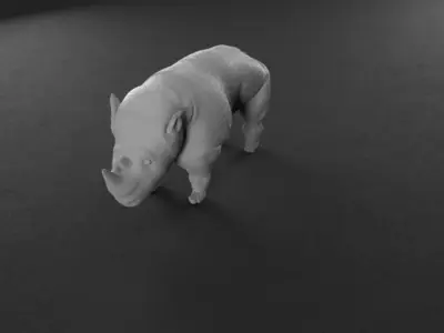 rhino 3D model purchase