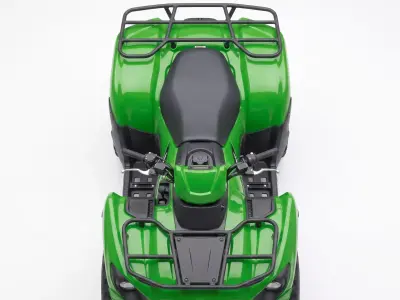 Kawasaki Brute Force 750 Low-poly 3D model
