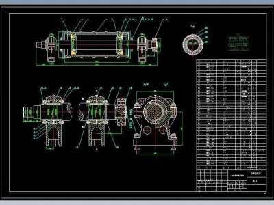 2022 IMPACT CRUSHER COMPLETE SET OF DRAWING 3D model