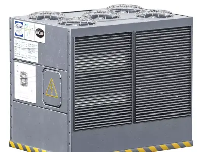 Rooftop Unit 3D model purchase