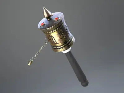 Tibetan Bundle 3D model