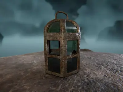 Ancient Artifact 8 Low-poly 3D model