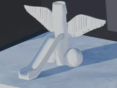 Neo Armstrong Cyclone Jet Armstrong Cannon Free 3D model