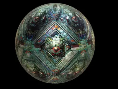 PBR Sci-Fi Seamless Realistic Material SBSAR 4k Texture 038 Texture