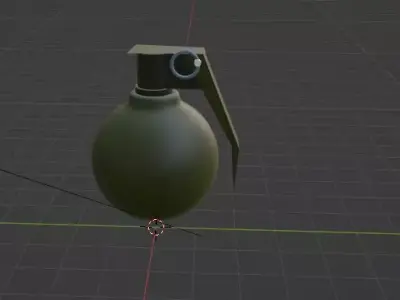 graned model grenade Free 3D model