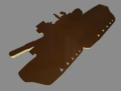 Tank panzer 3D print model