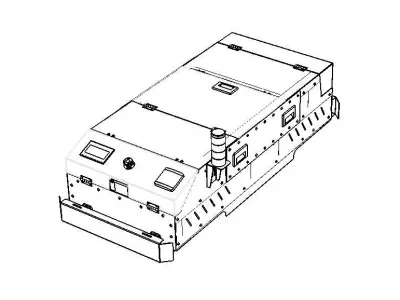 Load Carrier AGV ML015 3D model