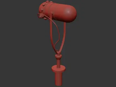 MICROPHONE earphone 3D model