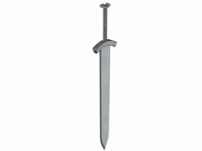 Big sword Low-poly 3D model purchase