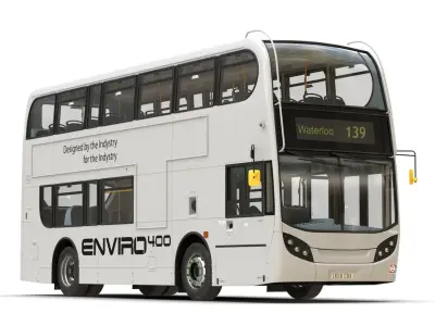 Alexander Dennis Bus Enviro400 Simple Interior 3D model
