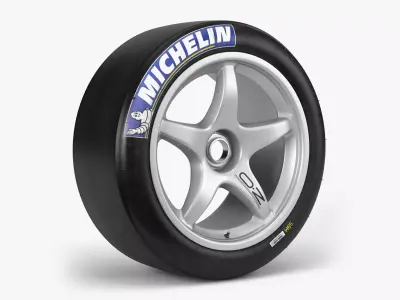 Michelin OZ Racing Combo Low-poly 3D model