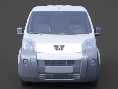 Peugeot Bipper 3D model