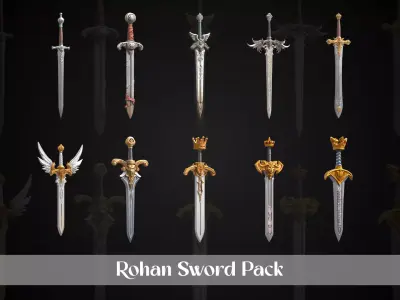 Stylized Rohan Sword Pack