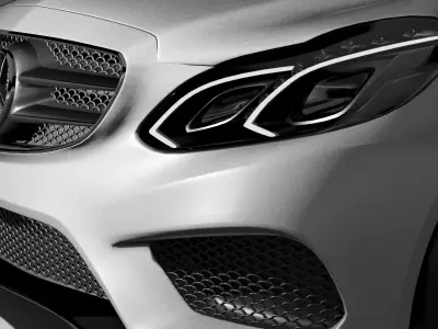 Mercedes-Benz E-Class W212 Facelift 2013 3D model