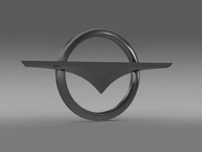 haima logo 3D model by Sergey