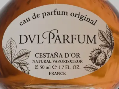 Chestnut Perfume Bottle 50ml DVL 3D Studio  Low-poly 3D model