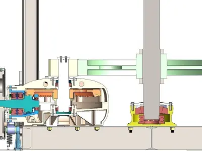 Conveyor drive Free 3D model