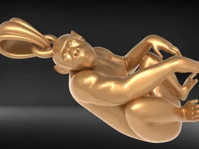Monkey Pendant  3D print model