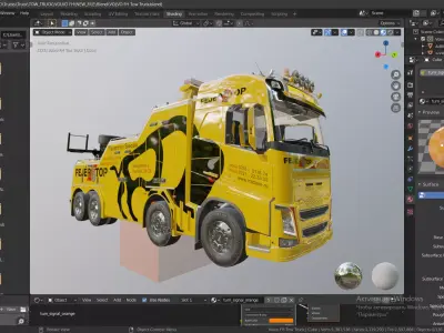 Volvo FH Tow Truck 3D model