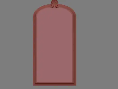 Christopher Guy Saffron Mirror 3D model